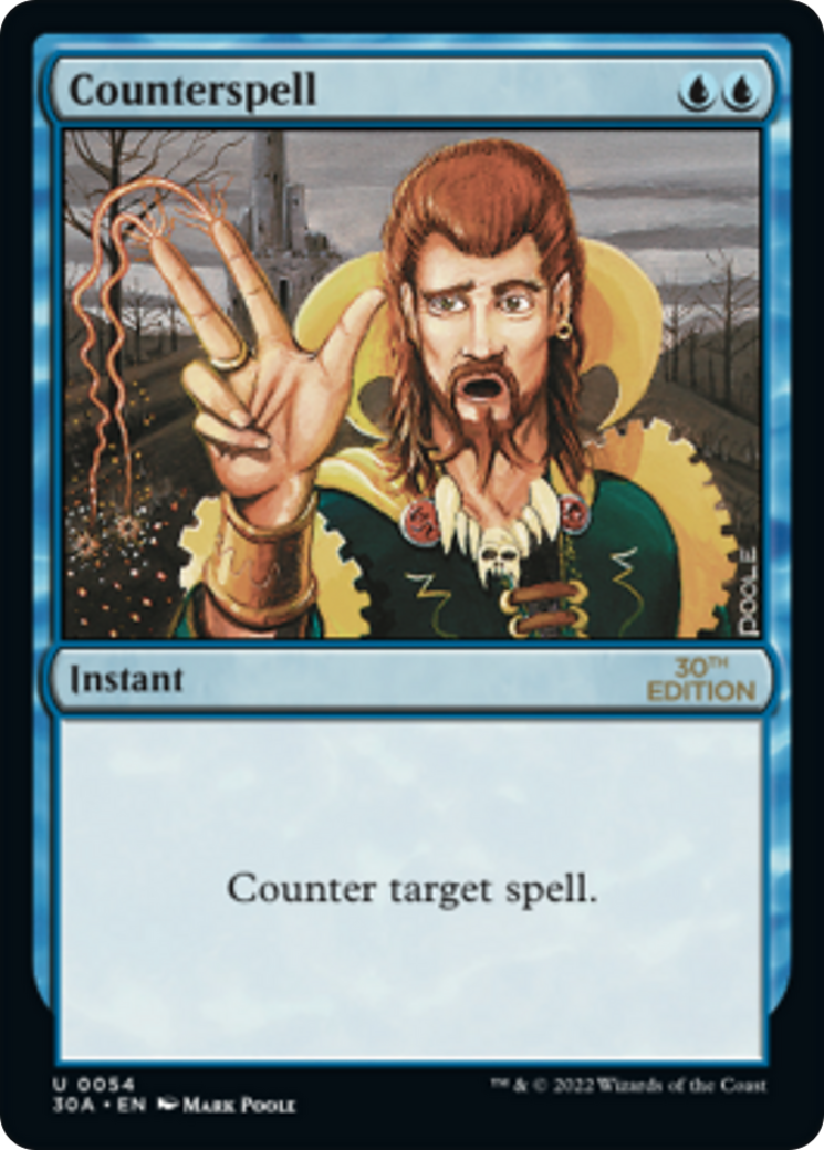 {C} Counterspell [30th Anniversary Edition][30A 054]