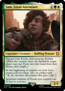 {R} Sam, Loyal Attendant [The Lord of the Rings: Tales of Middle-Earth Commander][LTC 007]
