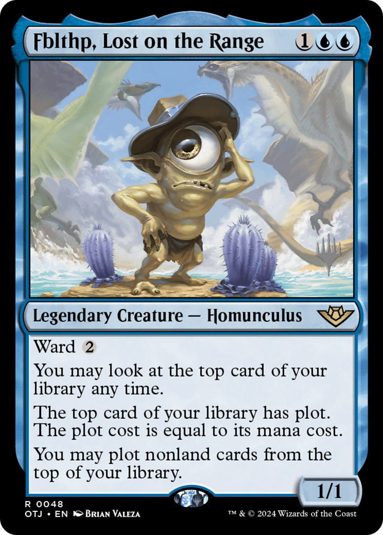 {@R} Fblthp, Lost on the Range (Promo Pack) [Outlaws of Thunder Junction Promos][PP OTJ 048]