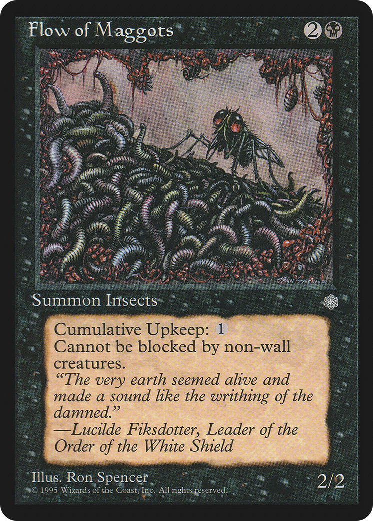 {R} Flow of Maggots [Ice Age][ICE 125]