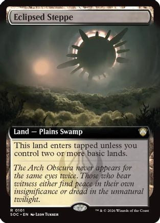 Eclipsed Steppe (Extended Art) [SOC 101]