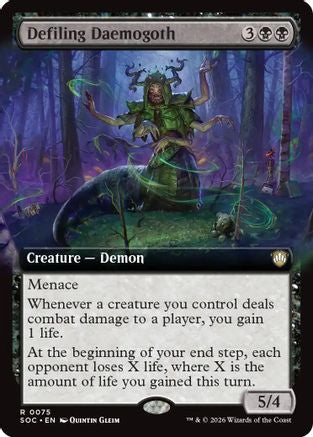 Defiling Daemogoth (Extended Art) [SOC 075]