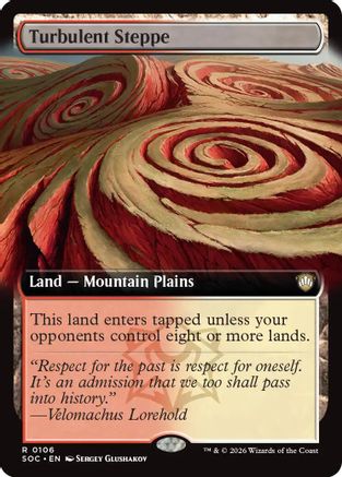Turbulent Steppe (Extended Art) [SOC 106]