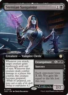 {@@SOC R} Stensian Sanguinist (Extended Art) [SOC 078]
