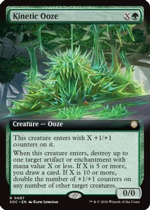 {@@SOC R} Kinetic Ooze (Extended Art) [SOC 087]