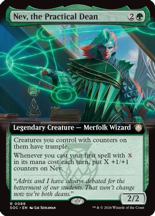Nev, the Practical Dean (Extended Art) [SOC 089]