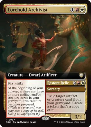Lorehold Archivist (Extended Art) [SOC 097]