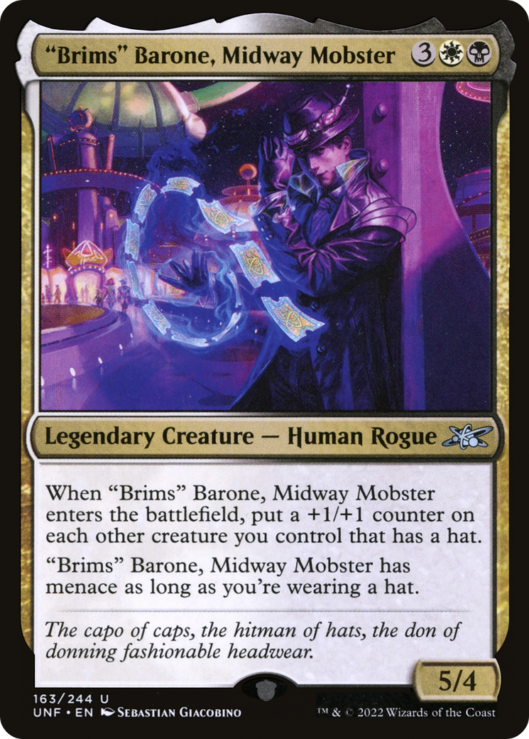 {C} "Brims" Barone, Midway Mobster [Unfinity][UNF 163]