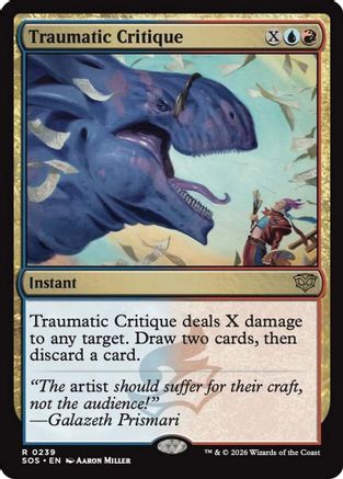 Traumatic Critique [SOS 239]  Foil