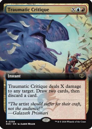 Traumatic Critique (Extended Art) [SOS 358]