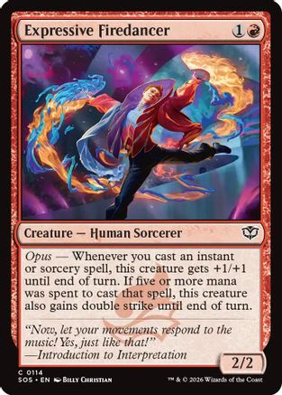 Expressive Firedancer [SOS 114]  Foil