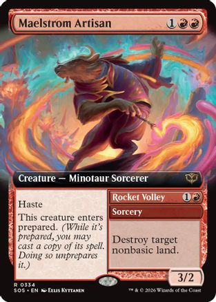 Maelstrom Artisan (Extended Art) [SOS 334]  Foil