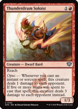 Thunderdrum Soloist [SOS 134]  Foil