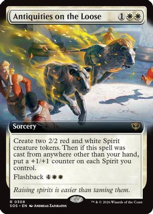 Antiquities on the Loose (Extended Art) [SOS 308]