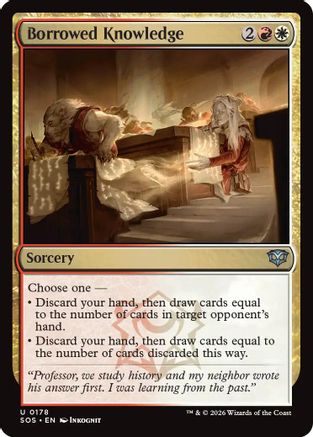 Borrowed Knowledge [SOS 178]