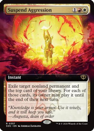 Suspend Aggression (Extended Art) [SOS 357]