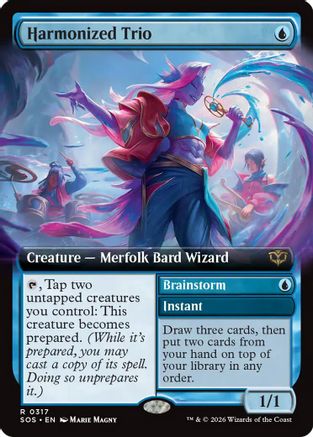 Harmonized Trio (Extended Art) [SOS 317]