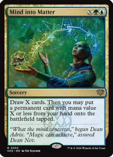 {@@SOS R} Mind into Matter [SOS 202]