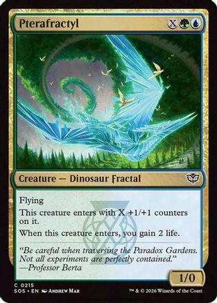 Pterafractyl [SOS 215]  Foil