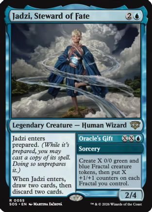 Jadzi, Steward of Fate [SOS 055]  Foil