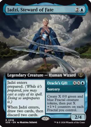 Jadzi, Steward of Fate (Extended Art) [SOS 318]  Foil