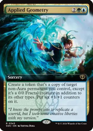 Applied Geometry (Extended Art) [SOS 343]  Foil