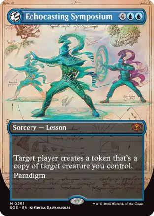 Echocasting Symposium (Borderless) [SOS 291]  Foil