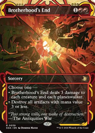 Brotherhood's End [SOA 039]