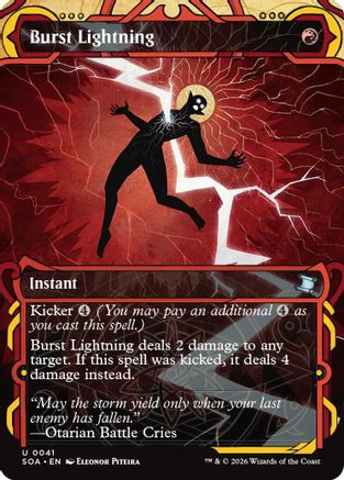 Burst Lightning [SOA 041]  Foil
