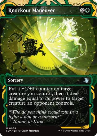 Knockout Maneuver [SOA 054]  Foil