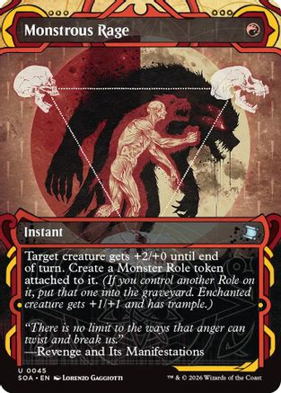 Monstrous Rage [SOA 045]  Foil