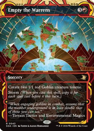 Empty the Warrens [SOA 043]  Foil