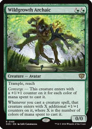 Wildgrowth Archaic [SOS 168]  Foil