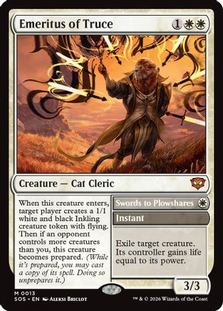 Emeritus of Truce [SOS 013]  Foil