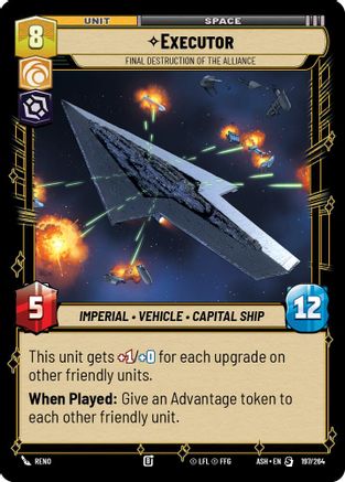 [SWU] Executor - Final Destruction of the Alliance (197/264) - Ashes of the Empire