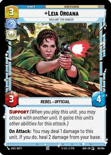[SWU] Leia Organa - Vigilant for Danger (59/264) - Ashes of the Empire