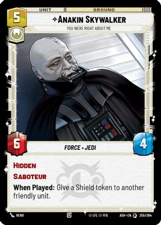 [SWU] Anakin Skywalker - You Were Right About Me (255/264) - Ashes of the Empire
