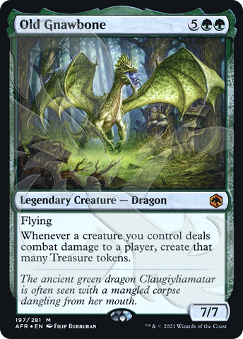 {R} Old Gnawbone (Ampersand Promo) [Dungeons & Dragons: Adventures in the Forgotten Realms Promos][AMP AFR 197]