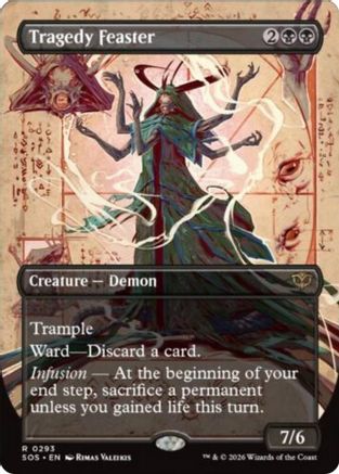 Tragedy Feaster (Borderless) [SOS 293]  Foil