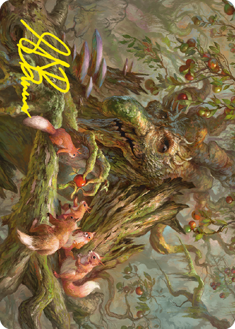 {A} Generous Ent Art Card (Gold-Stamped Signature) [The Lord of the Rings: Tales of Middle-earth Art Series][GS ALTR 011]