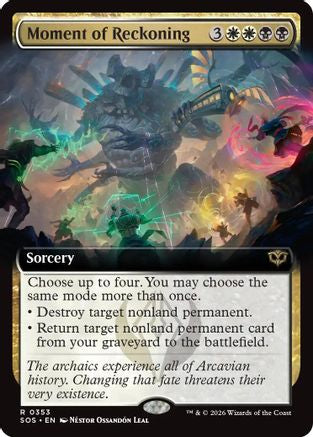 Moment of Reckoning (Extended Art) [SOS 353]