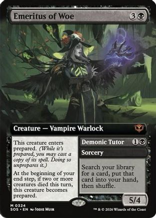 Emeritus of Woe (Extended Art) [SOS 324]