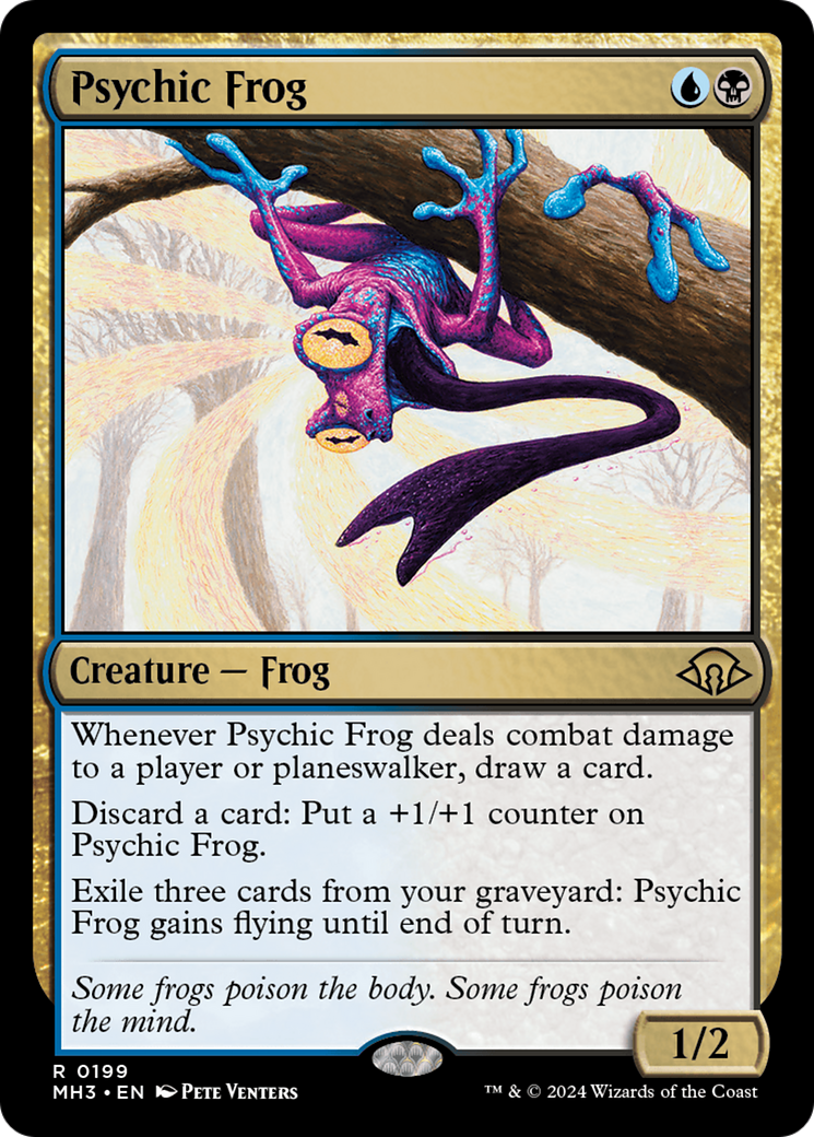{R} Psychic Frog [Modern Horizons 3][MH3 199]