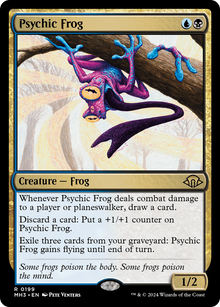 {R} Psychic Frog [Modern Horizons 3][MH3 199]