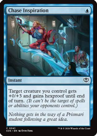 {@@SOS C} Chase Inspiration (Foil) [SOS 041]