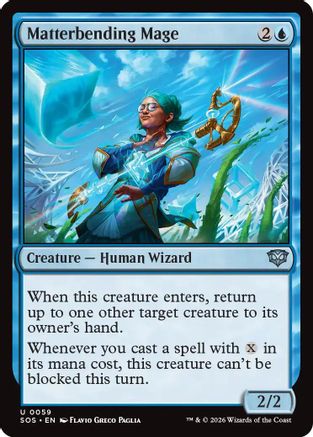 Matterbending Mage [SOS 059]  Foil