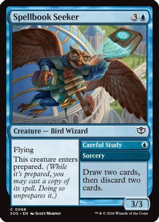 Spellbook Seeker [SOS 068]  Foil