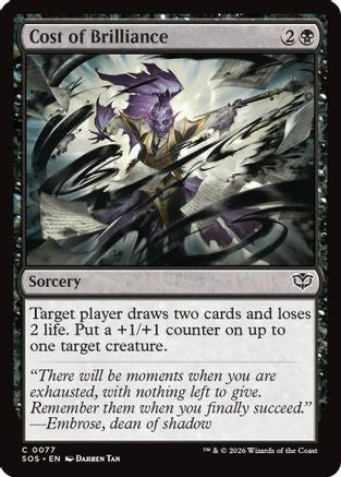 Cost of Brilliance [SOS 077]  Foil