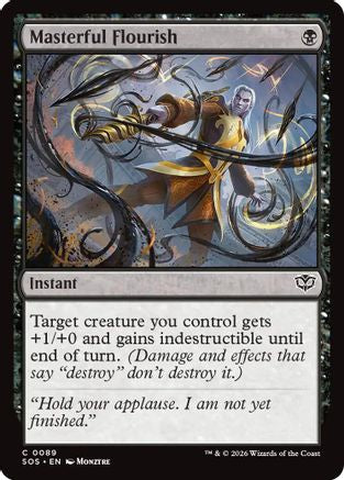 Masterful Flourish [SOS 089]  Foil