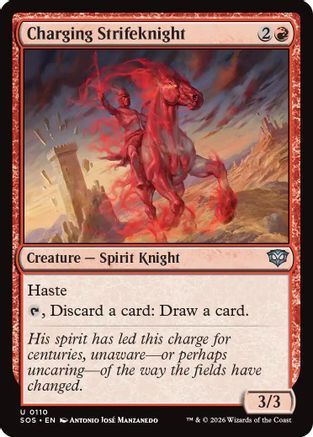 Charging Strikeknight [SOS 110]  Foil